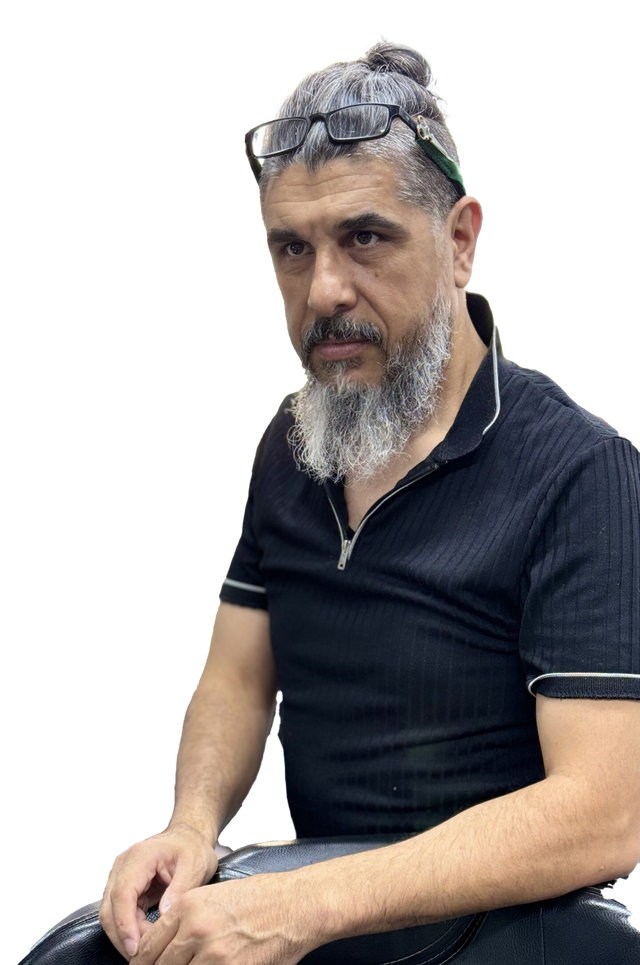 Erkek kuaförü Ali Tokmak